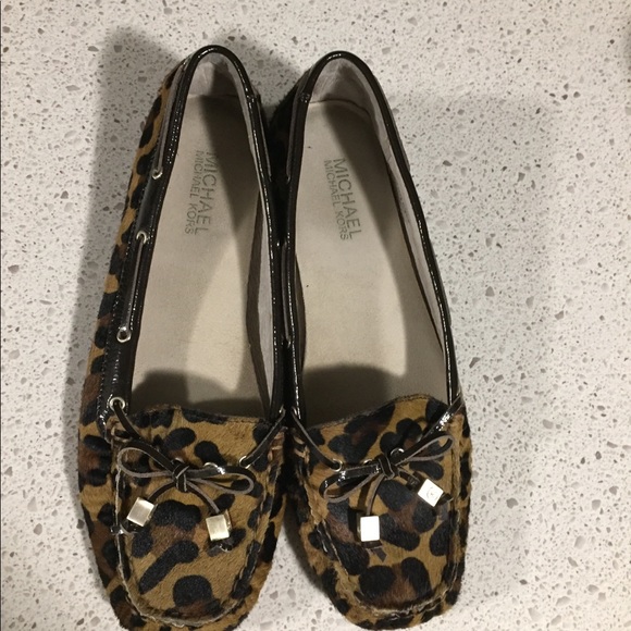 Michael Kors leopard print flats